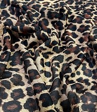 Сетка принт лео корич\шоколад